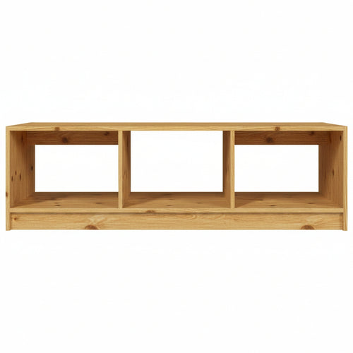 110 cm Solid Pine Wood Coffee Table