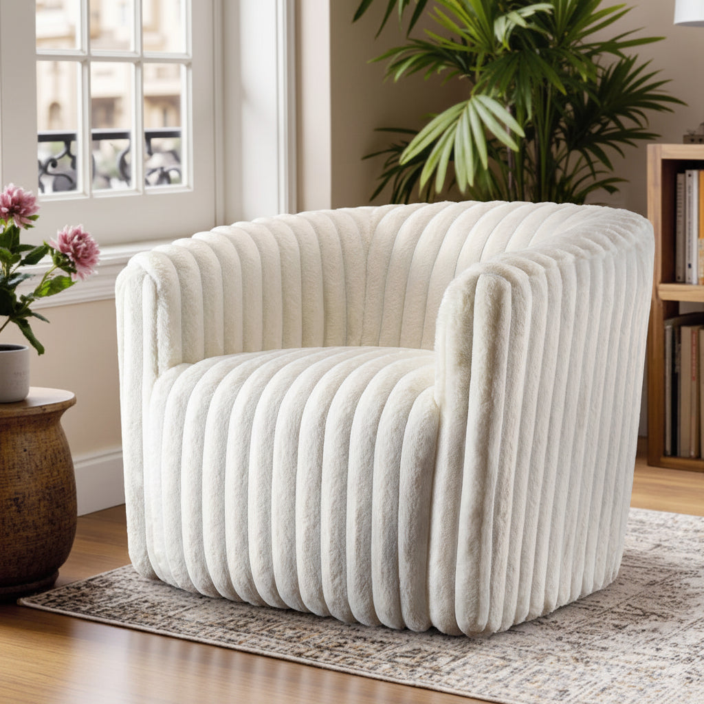 360-Degree Rotating Soft Touch Single Sofa