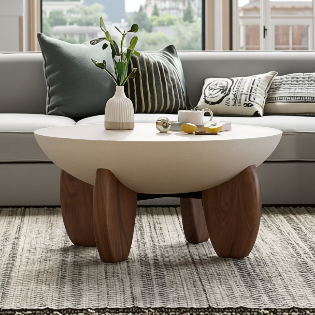 Solid Wood Coffee Table for Living Room Center